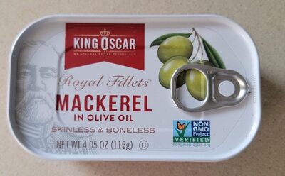 Skinless & Boneless In Olive Oil Mackerel