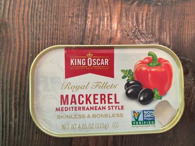Skinless & Boneless Mediterranean Style Mackerel
