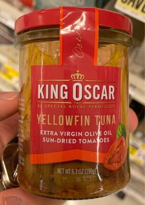 Extra Virgin Olive Oil Dried Tomatoes Yellowfin Tuna