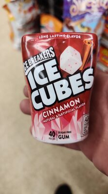 Ice Cubes Sugar Free Gum, Cinnamon