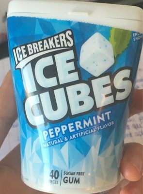 Frozen Ii, Peppermint Ice Cubes Sugar Free Gum, Peppermint