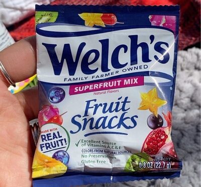 Superfruit Mix Flavors Fruit Snacks, Superfruit