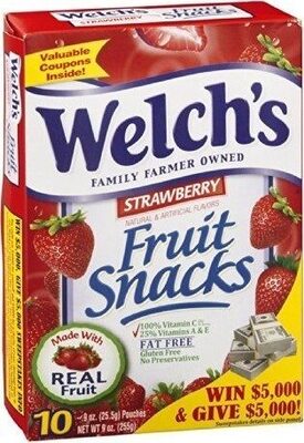 Strawberry Fruit Snacks, Strawberry