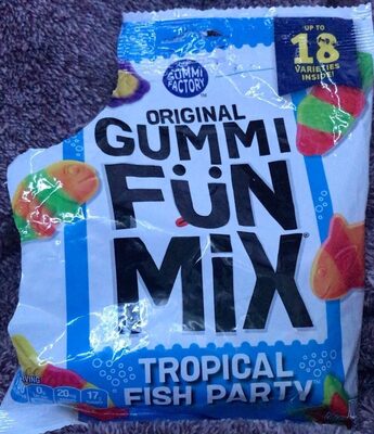 Tropical Fish Party Original Gummi Fun Mix, Tropical Fish Party