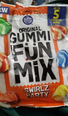 Swirl'Z Party Lemon-Lime & Cream, Orange & Cream, Lemon & Cream, Strawberry & Cream, Blue Raspberry & Cream Candy, Swirl'Z Party