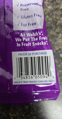 Concord Grape Fruit Snacks, Concord Grape