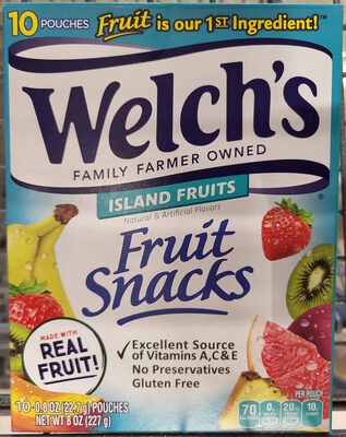 Island Fruits Snacks, Island Fruits