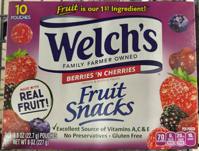 Berries 'N Cherries Fruit Snacks, Berries 'N Cherries