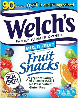 Mixed Fruit Snacks, Mixed Fruit