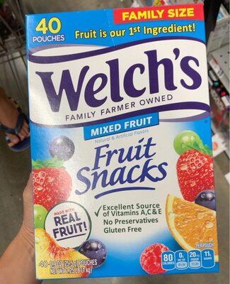 Mixed Fruit Fruit Snacks