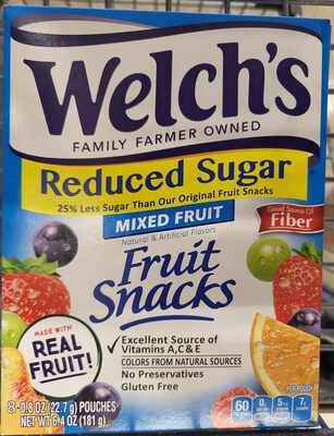 Mixed Fruit Snacks, Mixed Fruit
