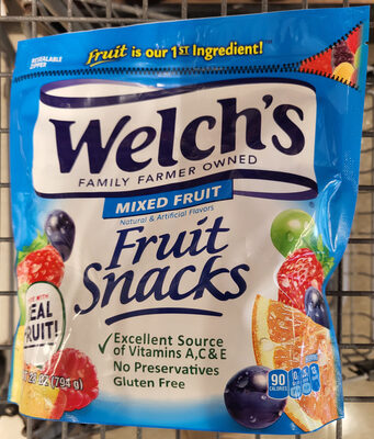 Mixed Fruit Fruit Snacks, Mixed Fruit