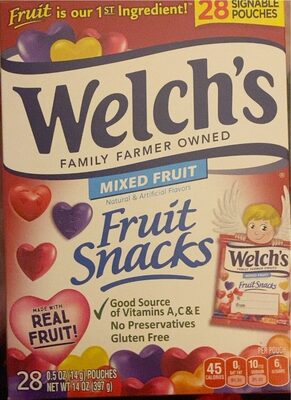 Mixed Fruit Snacks, Mixed Fruit
