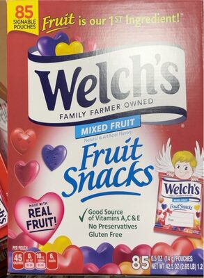 Mixed Fruit Fruit Snacks, Mixed Fruit