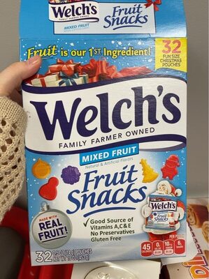 Mixed Fruit Snacks, Mixed Fruit