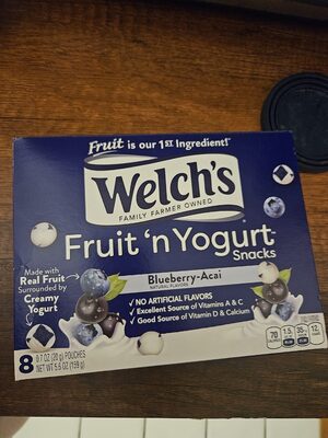 Blueberry-Acai Fruit 'N Yogurt Snacks, Blueberry-Acai