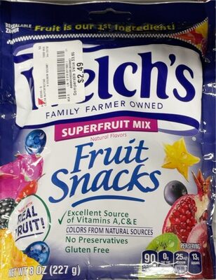 Superfruit Mix Fruit Snacks, Superfruit Mix