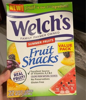 Summer Fruits Fruit Snacks