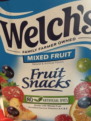 Mixed Fruit Snacks, Mixed Fruit