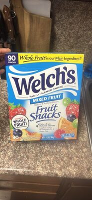 Mixed Fruit Snacks, Mixed Fruit