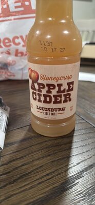 100% Fruit Juice, Honeycrisp Cider