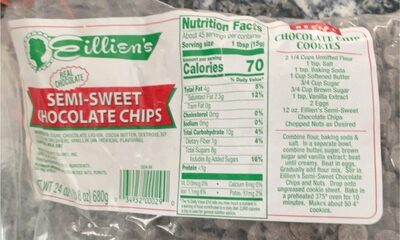 Semi-Sweet Chocolate Chips, Semi-Sweet