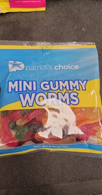 Mini Gummy Worms, Mini Gummy