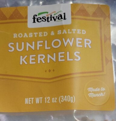 Roasted & Salted Sunflower Kernels, Roasted & Salted