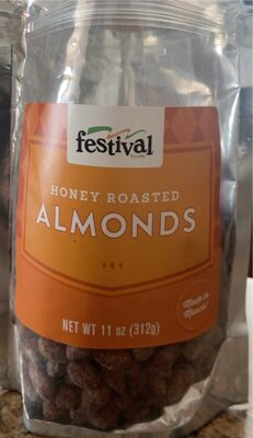 Honey Roasted Almonds, Honey Roasted