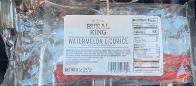 Watermelon Licorice, Watermelon
