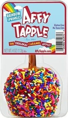 The Original Caramel Apple! Rainbow Sprinkles, Original Caramel Apple!