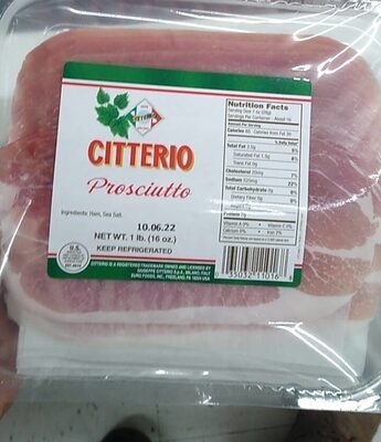 Citterio Proscuitto, 1 Lb