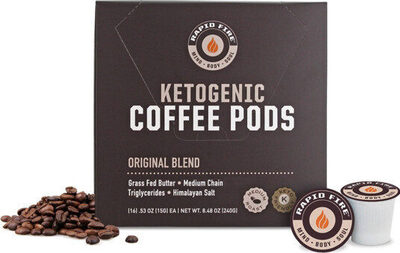 Medium Roast Original Blend 100% Robusta Keto Coffee, Original Blend