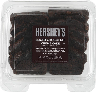 Sliced Chocolate Creme Cake, Chocolate Chips