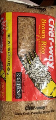 30/1 Chefway Parboiled Long Grain Brown Rice