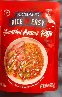 Yucatan Arroz Rojo Microwavable Flavored Rice, Yucatan Arroz Rojo