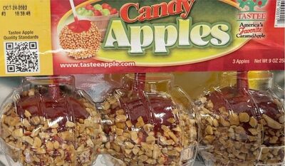 Tastee Candy Apples, 3 Count, 10.5 Oz