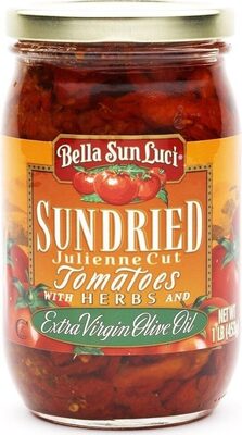 Sun Dried Julienne Cut Tomatoes With Herbs And Extra Virgin Olive Oil