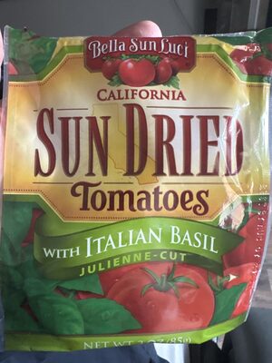 Premium California Sun Dried Tomatoes With Italian Basil