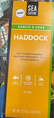 Garlic & Herb Haddock, Garlic & Herb