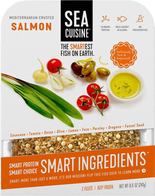 High Liner, Sea Cuisine, Mediterranean Crusted Salmon