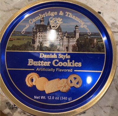 Danish Style Butter Cookies, Danish Style Butter