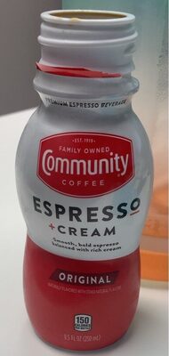 Original Espresso+Cream Beverage, Original
