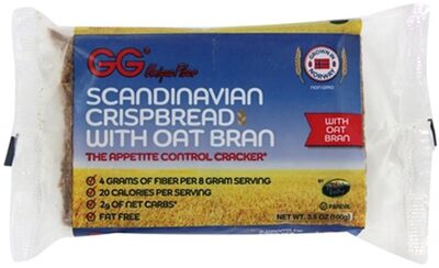 Oat Bran Scandinavian Fiber Crispbread