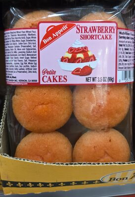 Strawberry Shortcake Petite Cakes, Strawberry Shortcake
