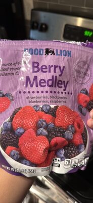 Picked Fresh Frozen Strawberries, Blackberries, Blueberries & Raspberries Berry Medley, Berry Medley