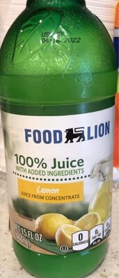 100% Juice, Lemon