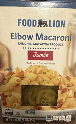 Classic Jumbo Elbow Enriched Macaroni Product, Classic