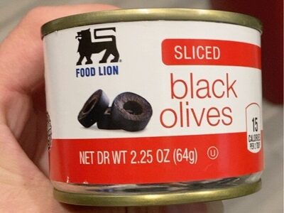 Food Lion, Sliced Ripe Olives