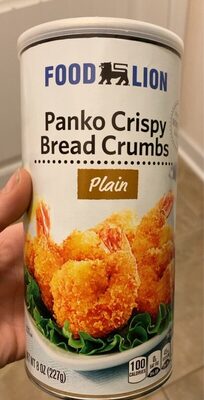 Food Lion, Panko Crispy Bread Crumbs, Plain, Plain